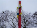 Kind klimt in paal | Hans Morselt